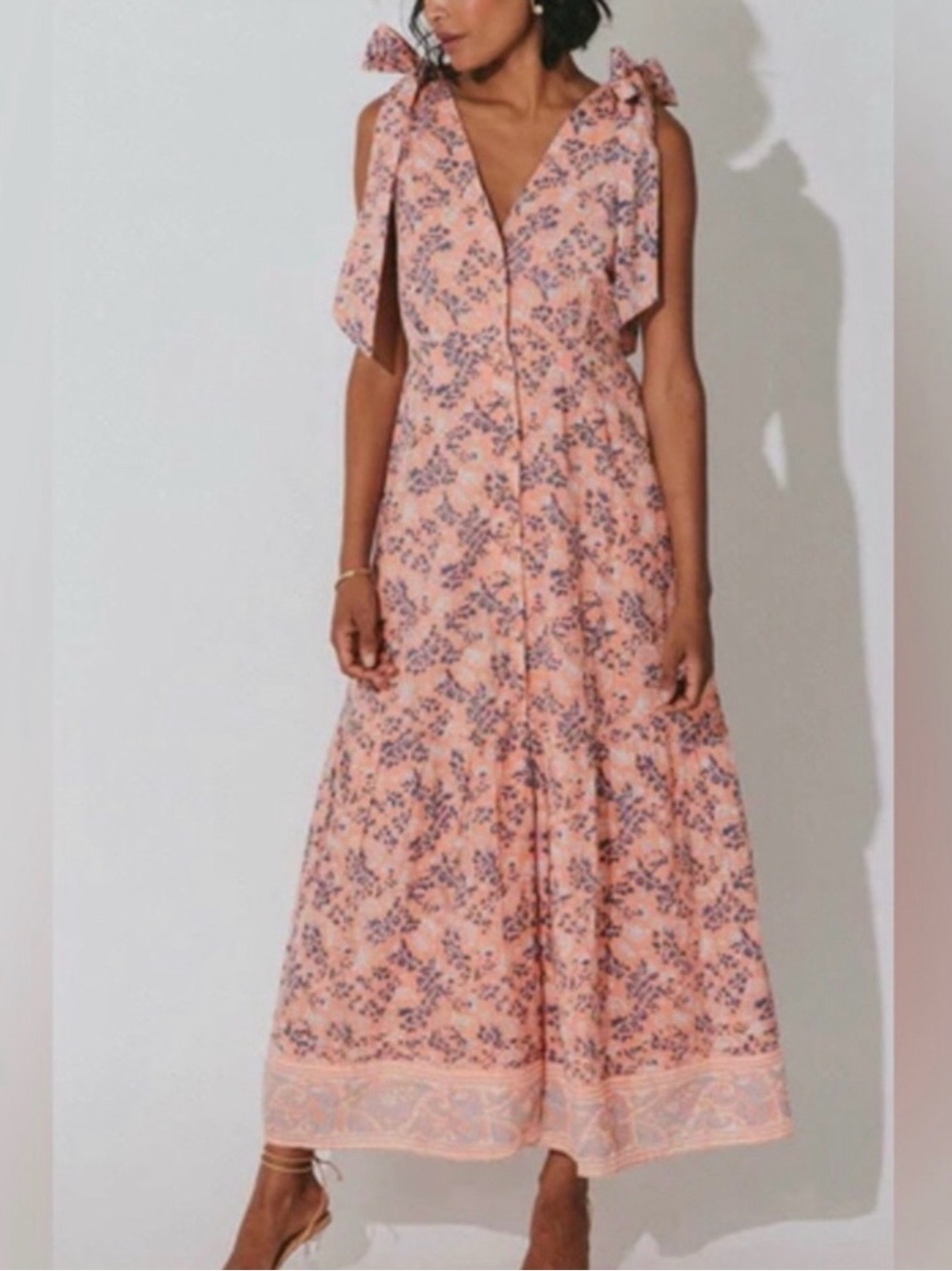 Cleobella Astrid Ankle Dress In Positano Floral size Small